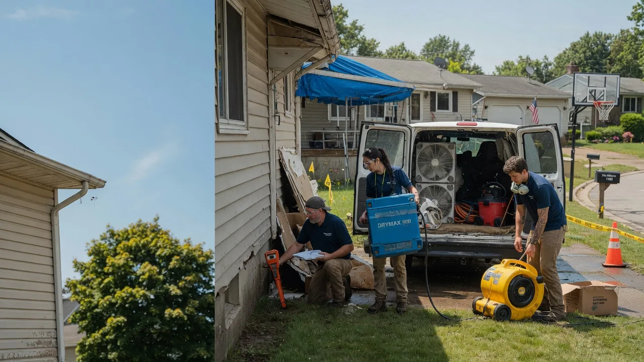 Ceiling Leak Cleanup in Pinckneyville, IL near me