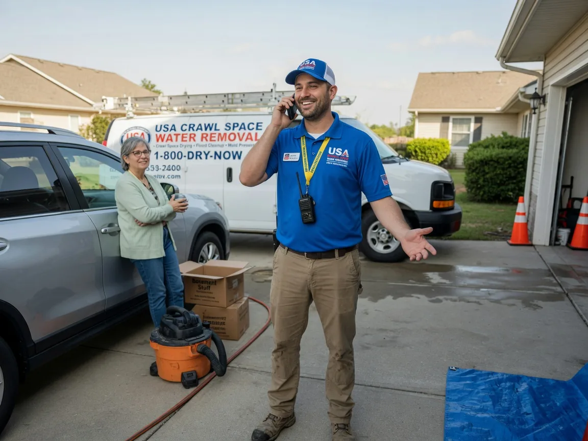 Crawl Space Water Removal Pinckneyville, IL FAQs